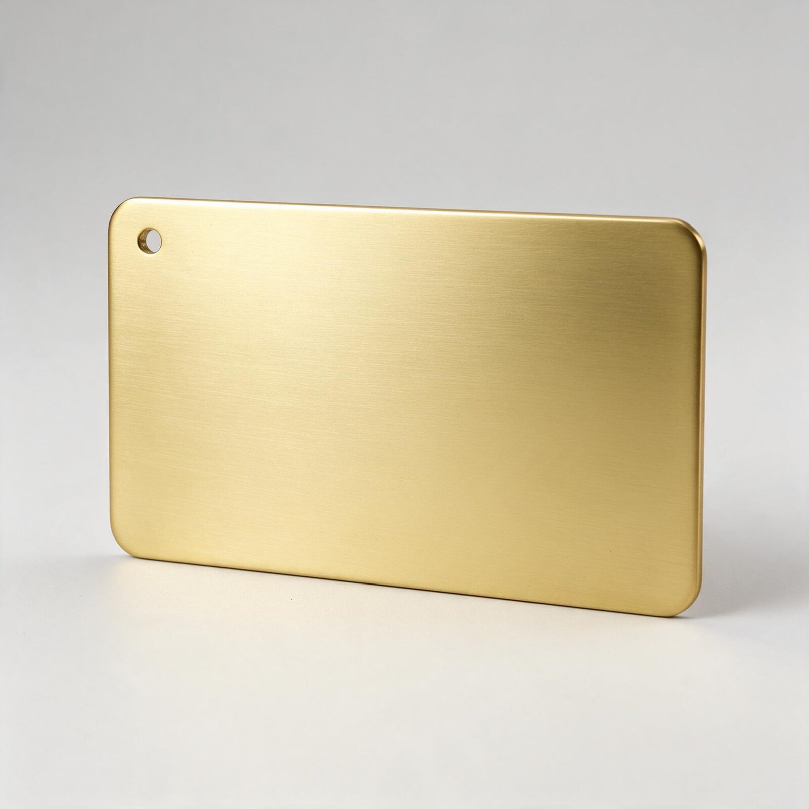 Representative etched brass plaque style