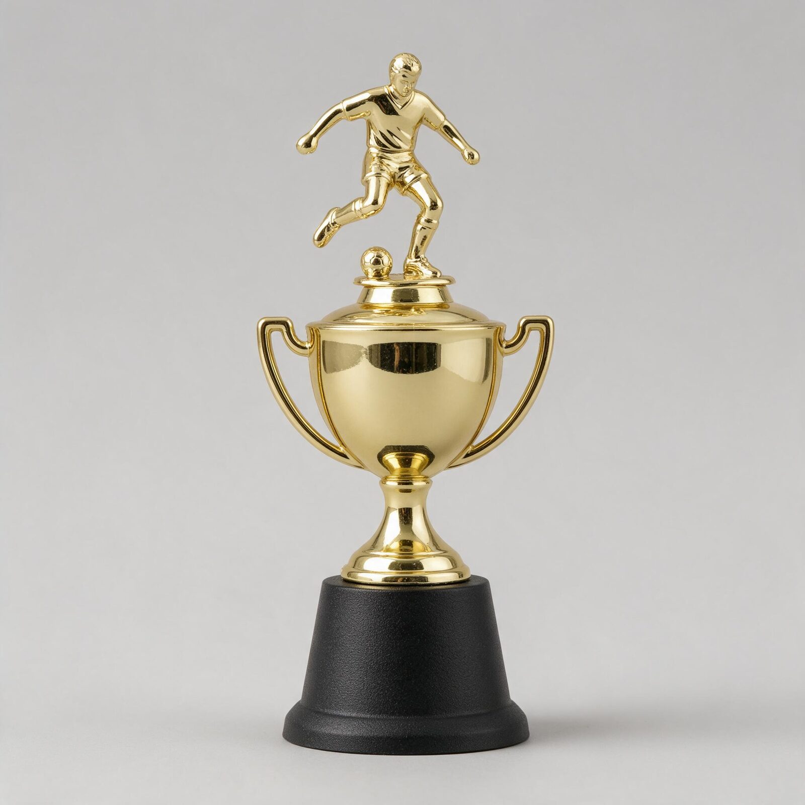 Sports Figure Trophy — Custom Die Cast, 5 Core Sports Soccer