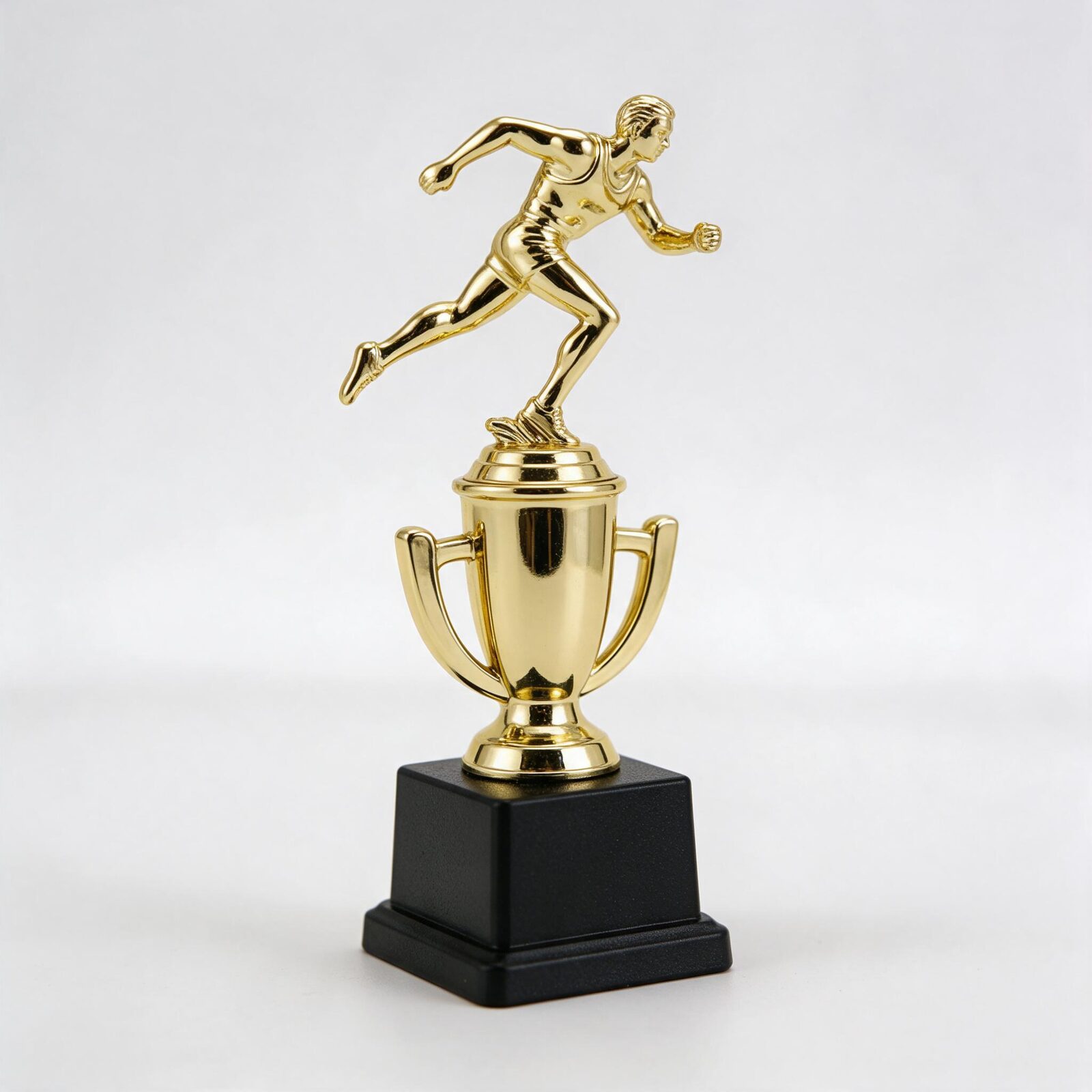 Sports Figure Trophy — Custom Die Cast, 5 Core Sports Track & Field